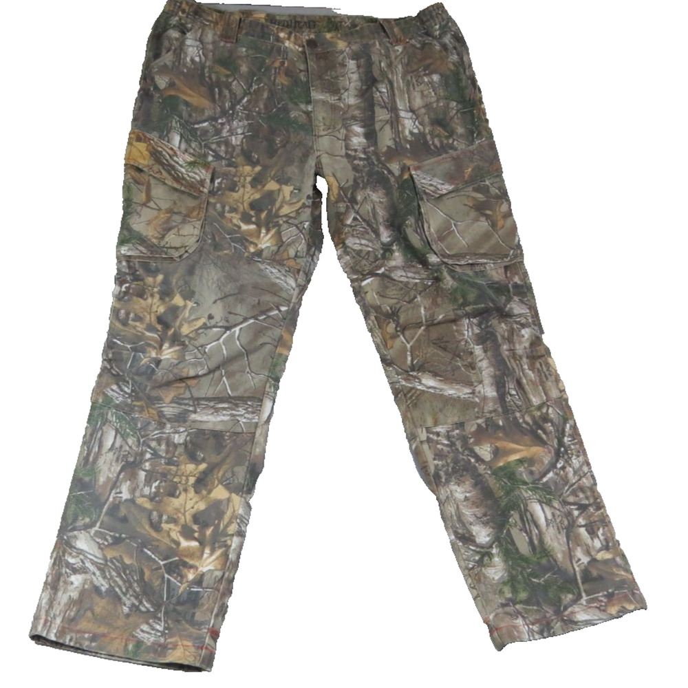 Redhead Silent Hide Camo Cargo Rugged Pants Mens 42x31 Hunting Realtree Outdoors